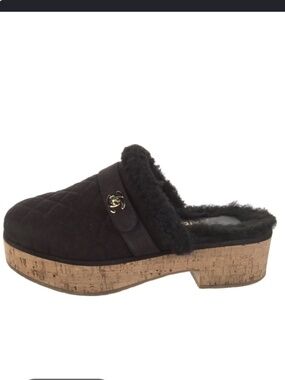 Chanel 2021 Interlocking CC Mules